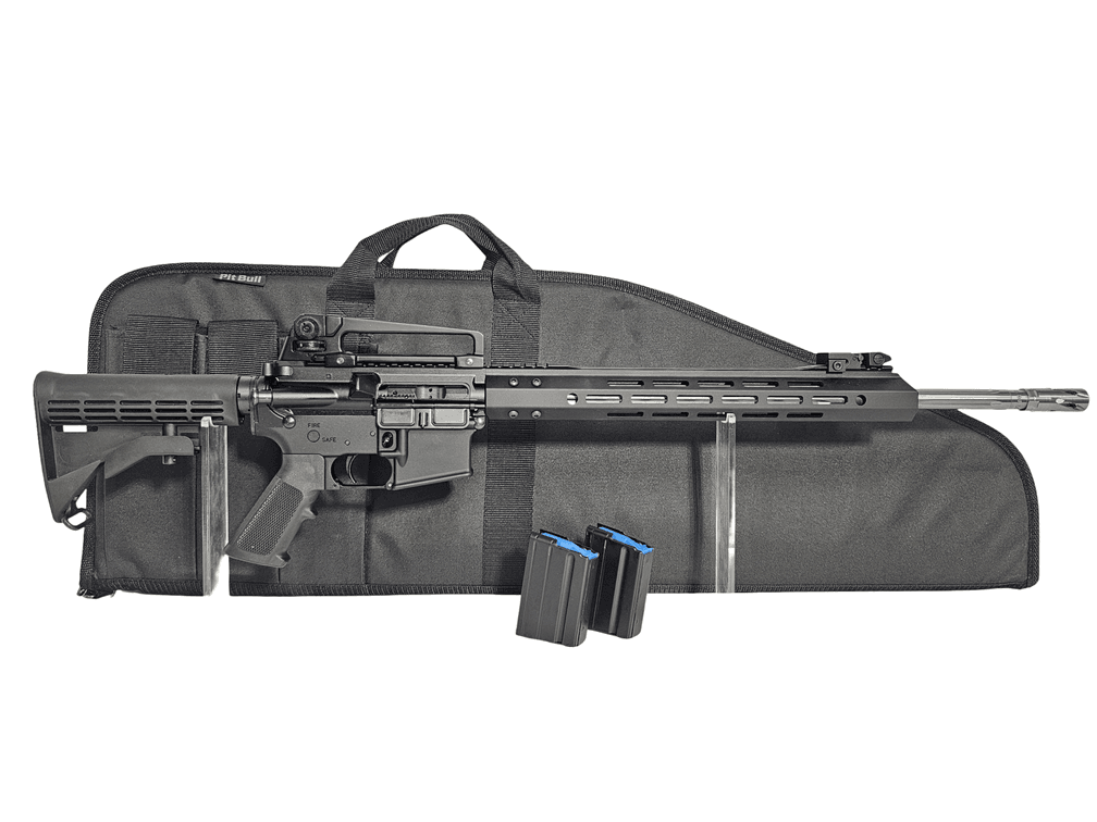 Palmetto State Armory PA-15 - 6.5 Grendel - 20" Stainless Steel 1:8 Twist Barrel - Feyachi Sight - Bear Creek Arsenal Forearm - Case & 2 Mags - Serial # SCNL218057