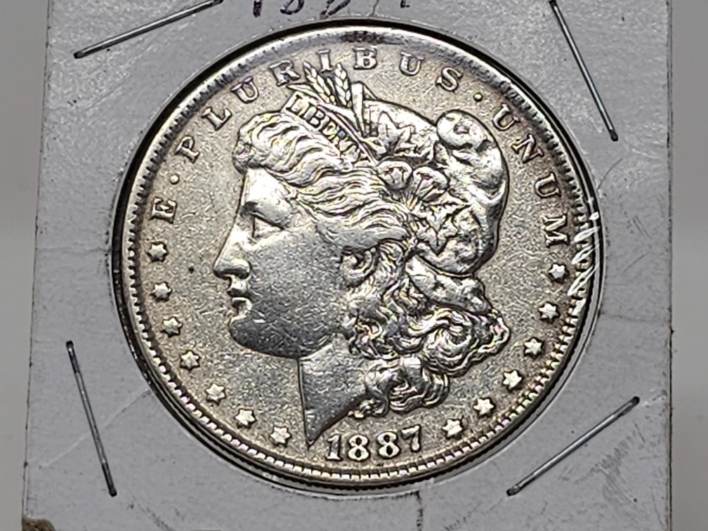 1887 Morgan Silver Dollar