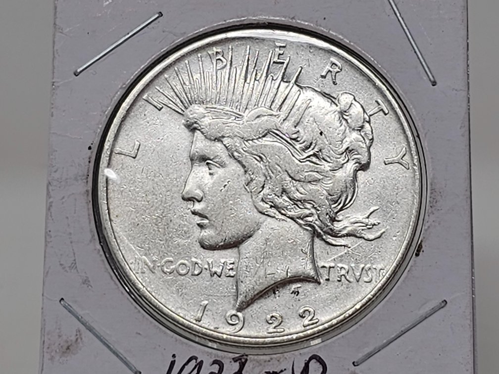 1922-D Silver Peace Dollar