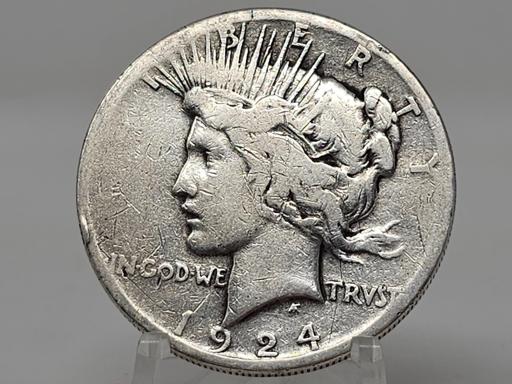 1924 Silver Peace Dollar