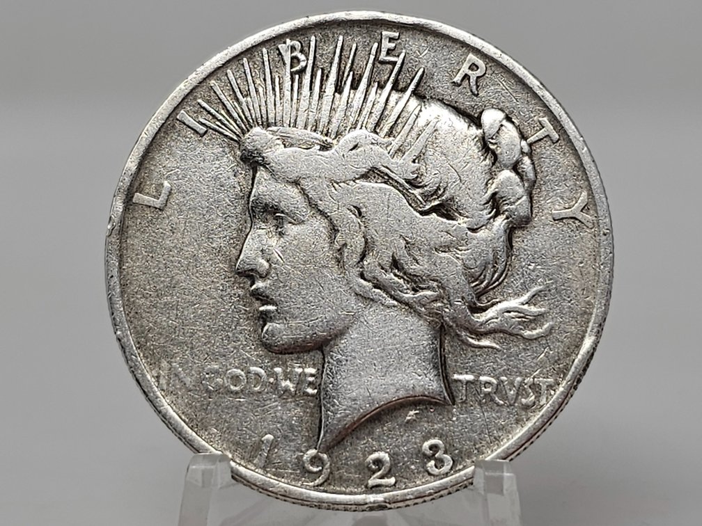 1923 Silver Peace Dollar