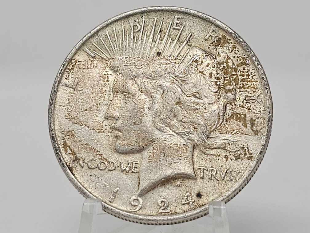 1924 Silver Peace Dollar