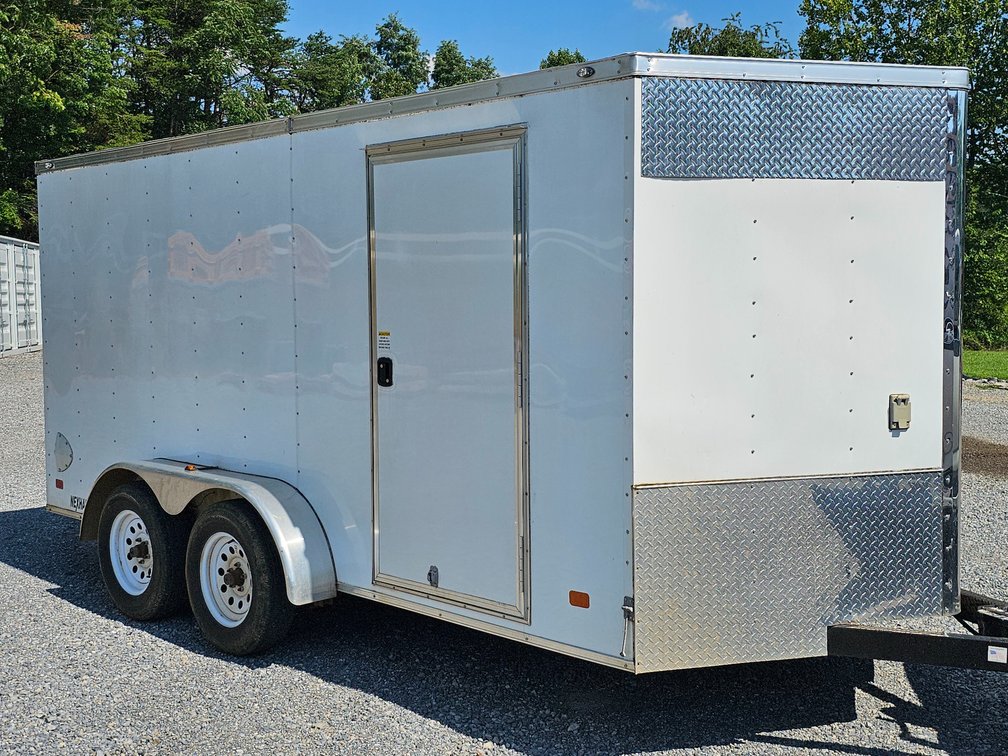 2021 Proline 14' x 7' Enclosed Trailer - Dual Axle 7K - Nice Unit - Clear Title - 564BE1429MR022156