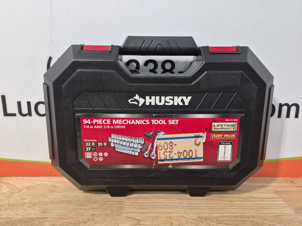 Husky 94pc. Mechanics Tool Set SAE/Metric 