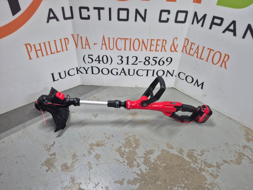 Craftsman V20 Extendable Weed Eater W/Battery (Worked When Tested No Charger)