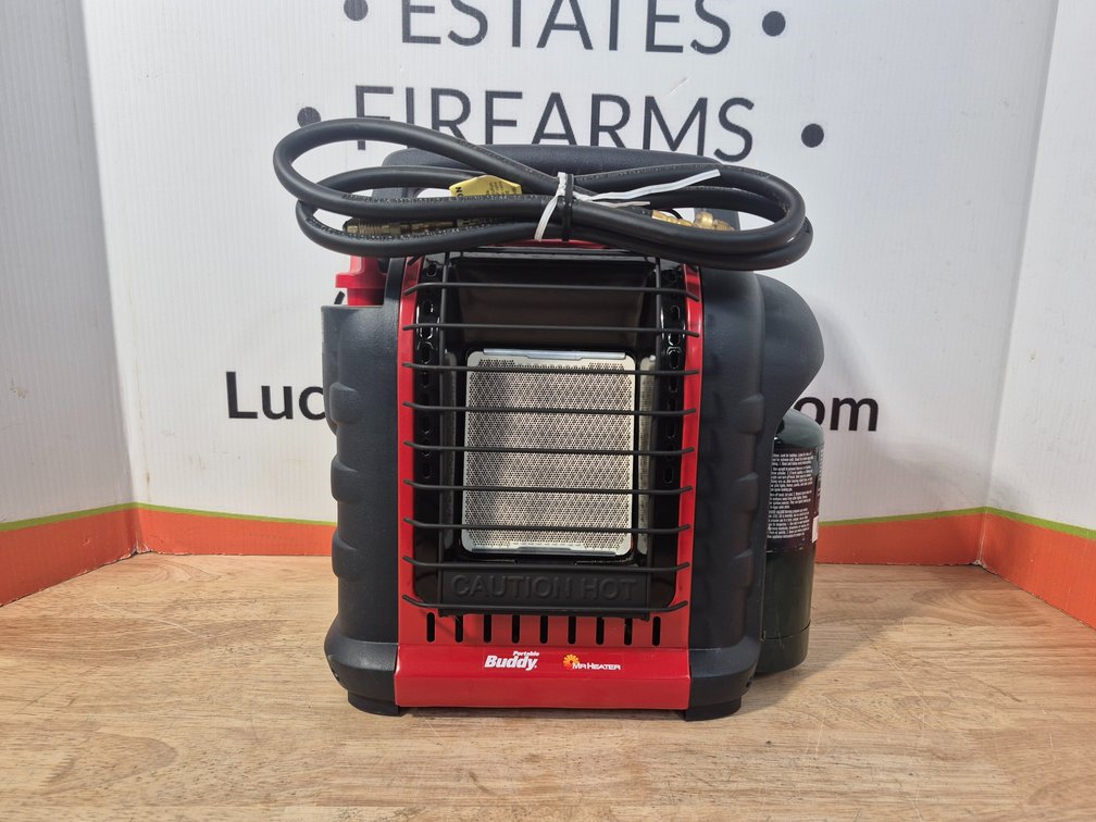 Mr. Heater Portable Buddy Propane Heater W/Hose and Propane Tank