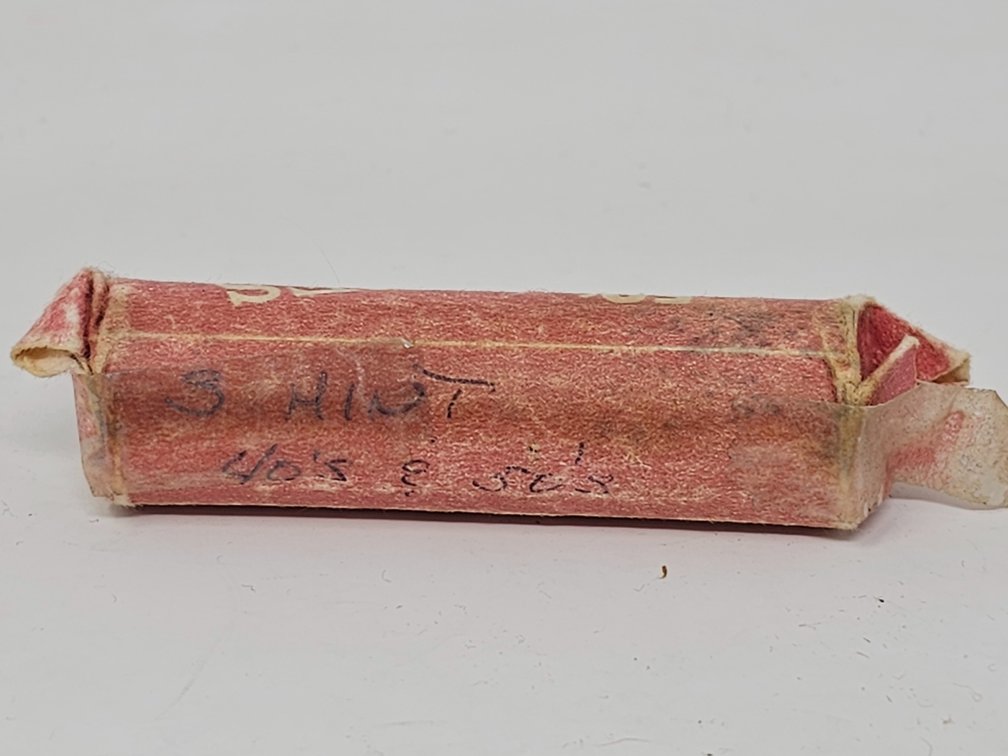 (1) Roll Wheat Cents - Marked 1940's and 1950's S-Mints