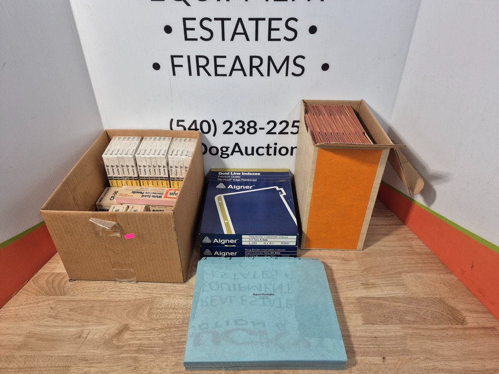 Office Supplies Folders - Correction Tape and More 