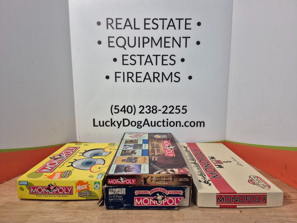 Monopoly Games (4 Included)