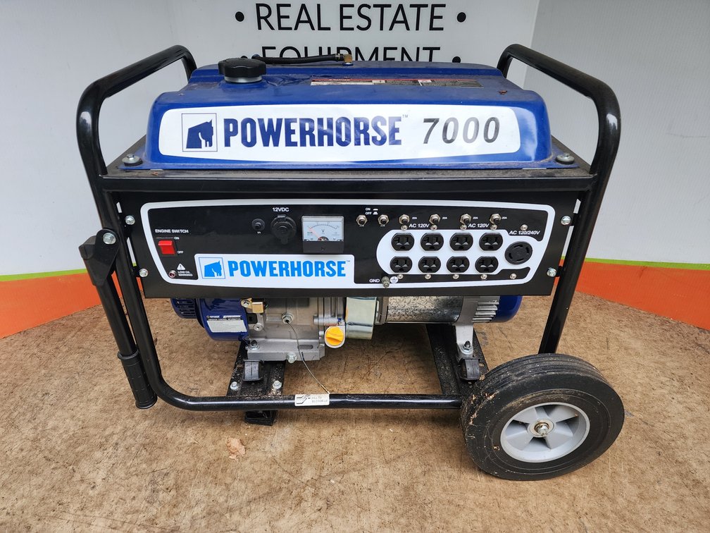 Powerhorse 7000 Watt Generator - Good Compression