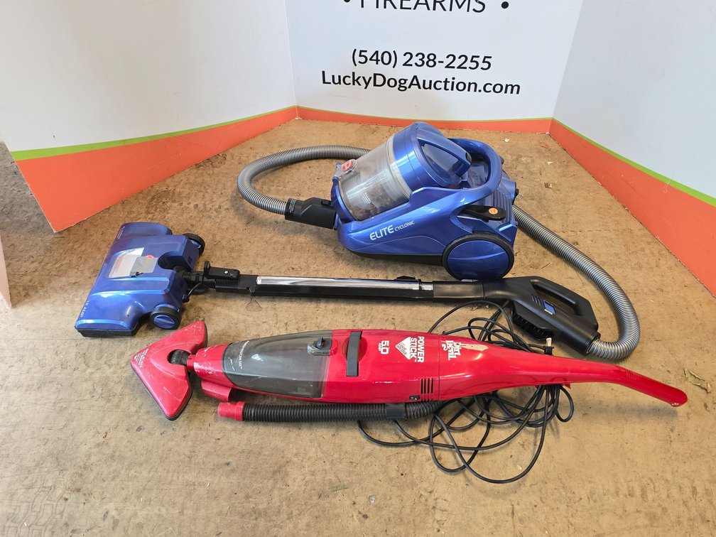 Hoover Elite Cyclonic Vaccum - Will not Lock in Upright Position - Dirt Devil Power Stick - Missing Pieces