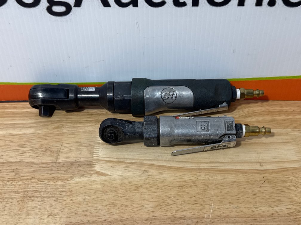 Ingersoll Rand 1/4” Drive Air Ratchet - Campbell Hausfield 3/8” Drive Air Ratchet 