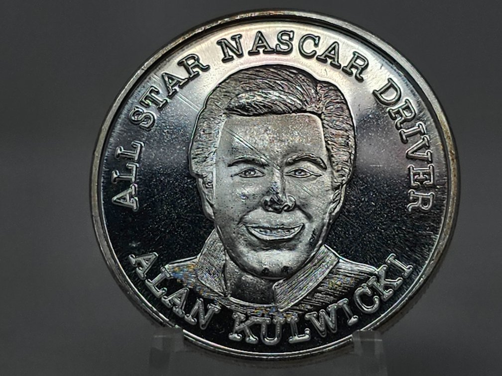 Alan Kulwicki - Nascar 1 Oz .999 Silver Art Round 