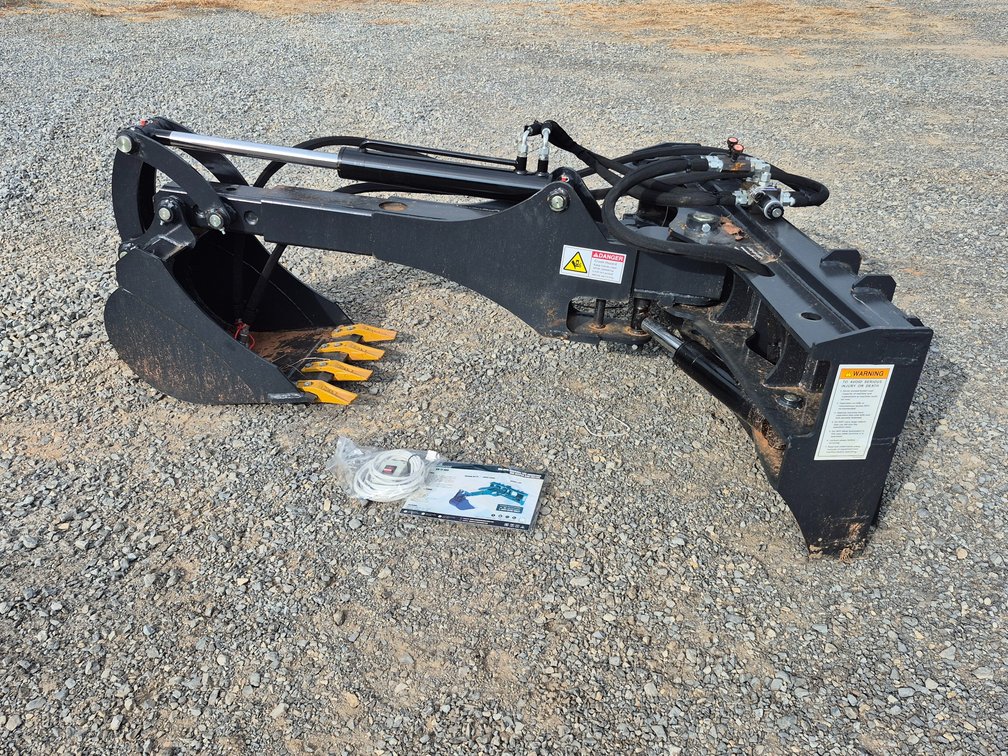 Unused Landhonor 6' Big Arm Backhoe - Skid Steer Quick Attach 