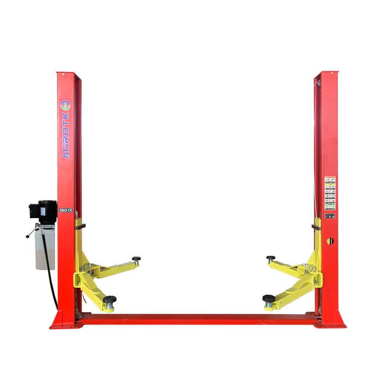 Unused AGT 2 Post Car Lift w/ Accessories - 10,000lb Capacity 
