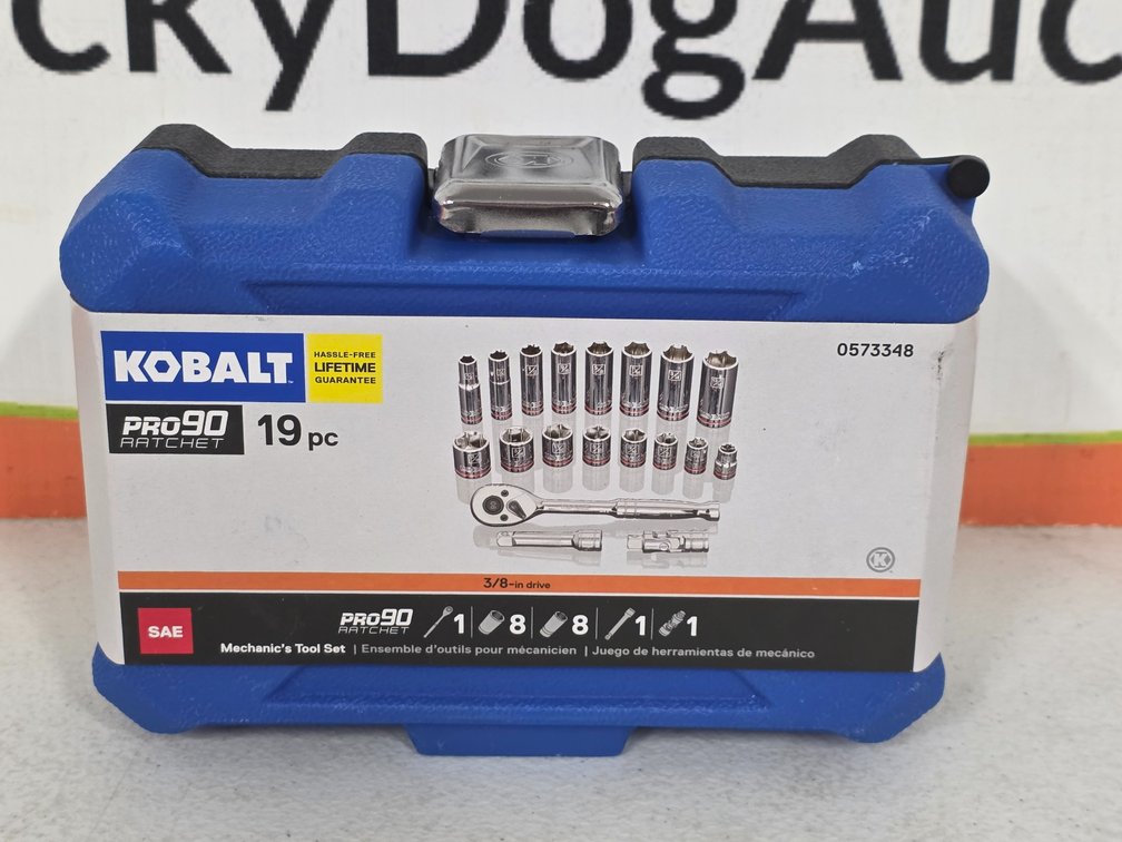 Kobalt 19pc Pro90 Ratchet Set