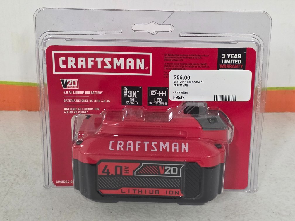 Craftsman 4.0AH Battery