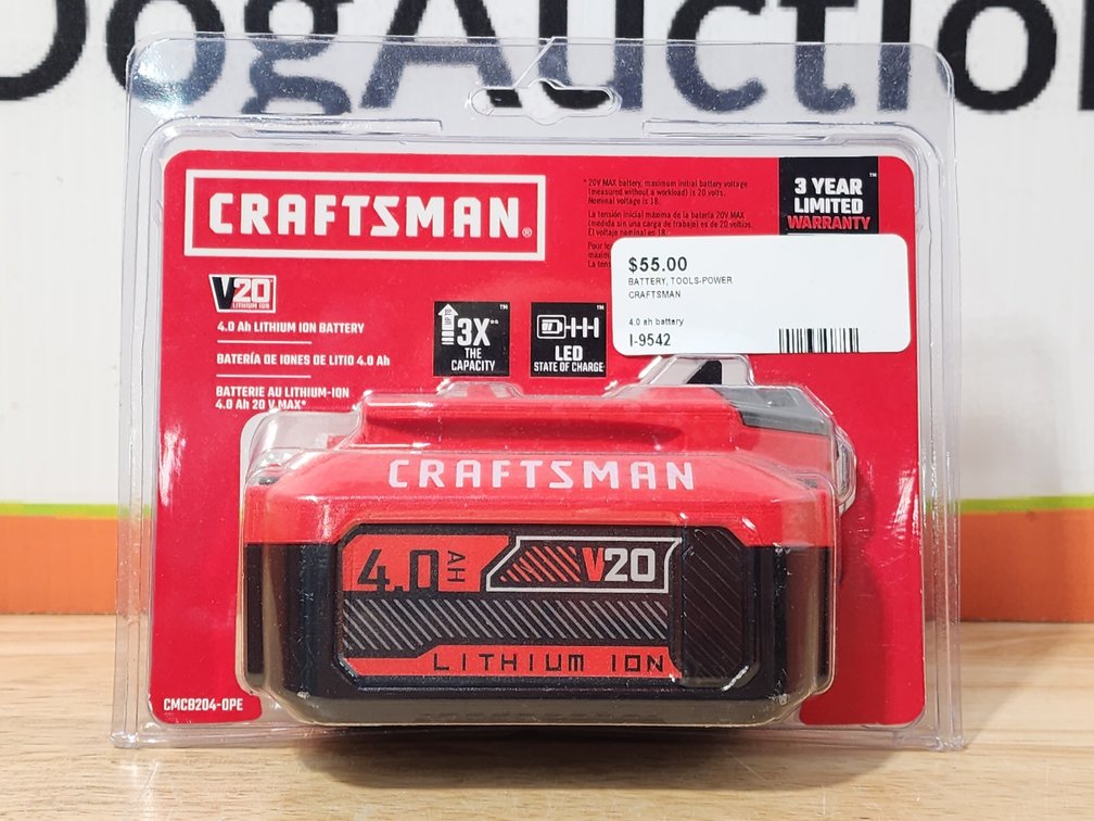 Craftsman V20 4.0 Ah Battery