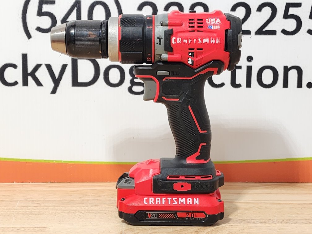 Craftsman V20 Brushless Hammer Drill w/ Battery 