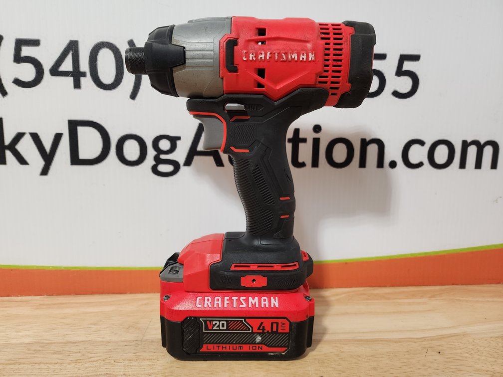 Craftsman 20 Volt Impact Driver w/ 4.0 Battery 