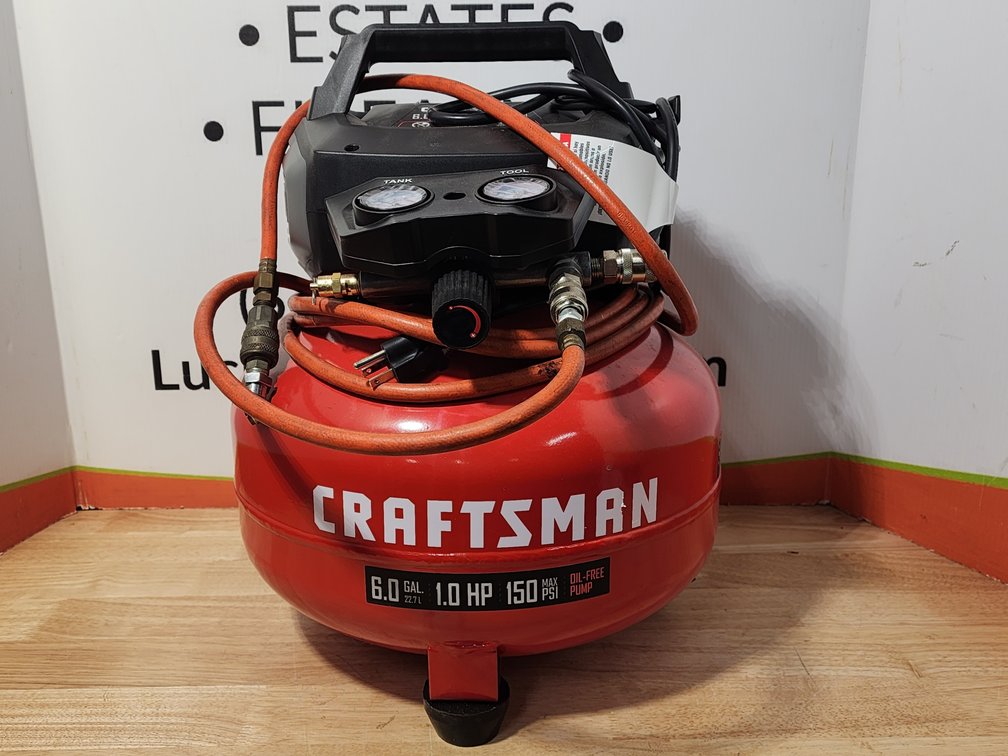 Craftsman 6.0 Gal 150 Max PSI Air Compressor w/ Hose