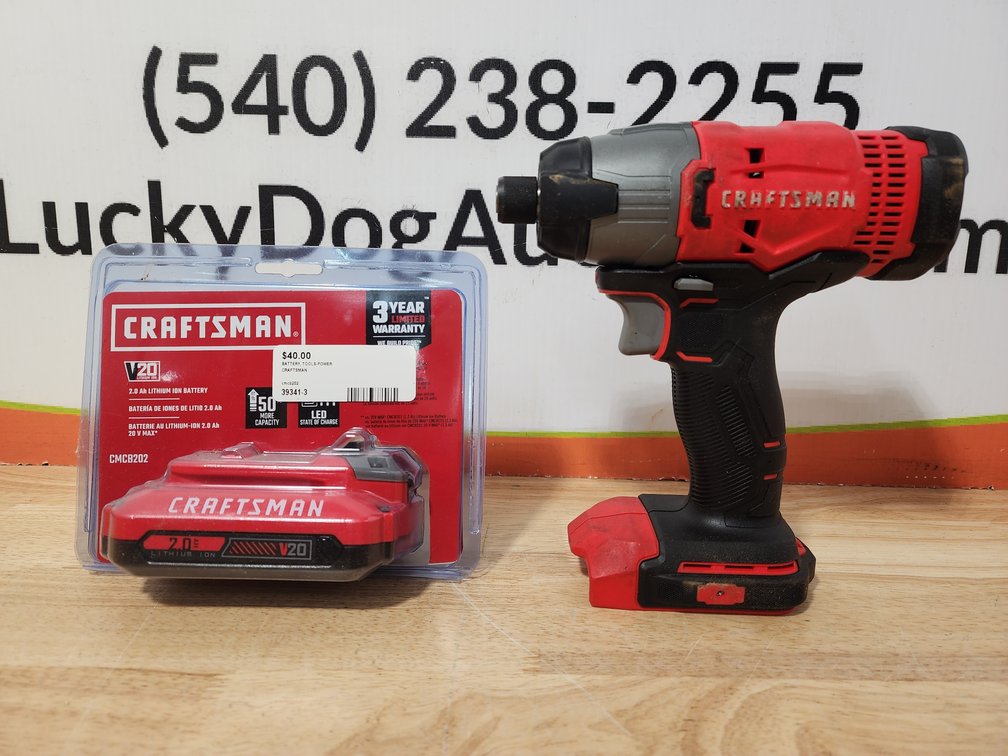 Craftsman Impact Driver w/ 2.0ah Battery 