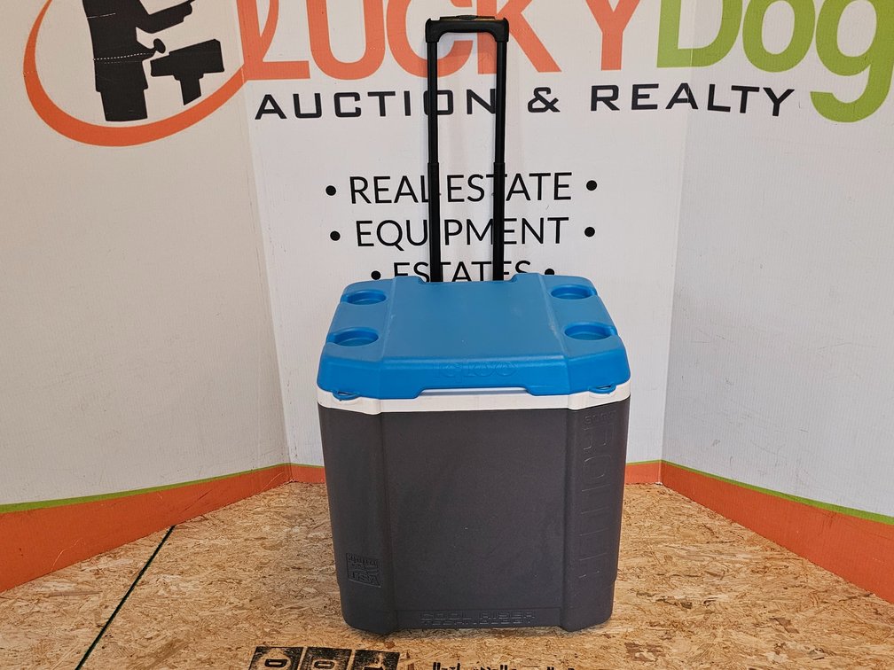 Igloo 60-Quart Roller Cooler w/ Cool Riser Technology 