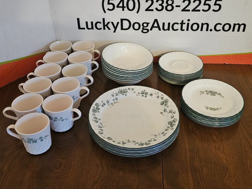  Corelle by Corning - Callaway Pattern - 49 +/- Pieces