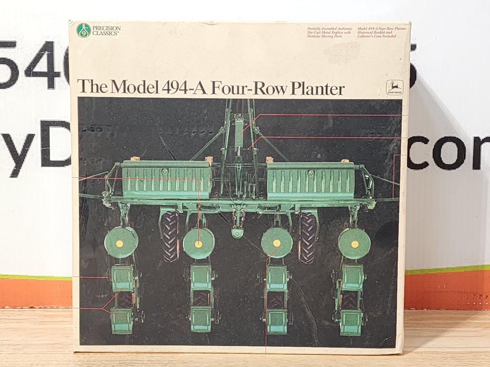Precision Classics 1/16th Scale John Deere Model 494-A Four Row Corn Planter