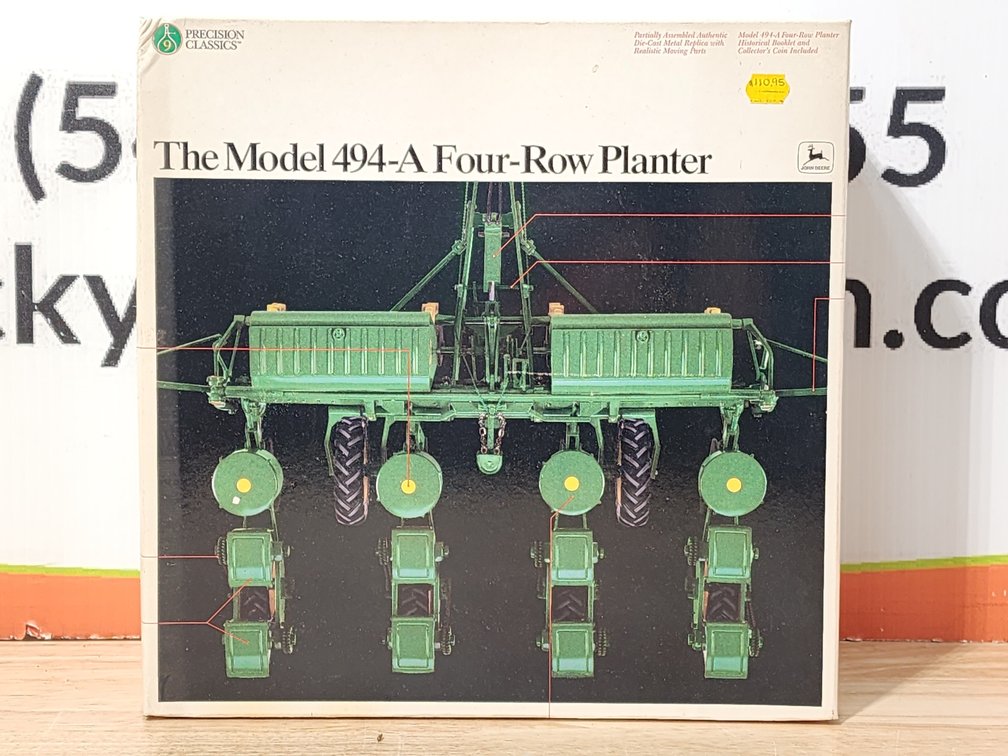 Precision Classics 1/16th Scale John Deere Model 494-A Four Row Corn Planter
