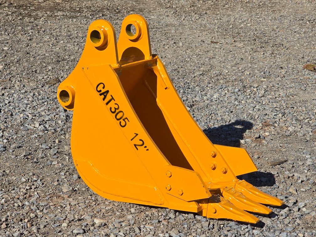Unused 12" Excavator Bucket - Cat 305