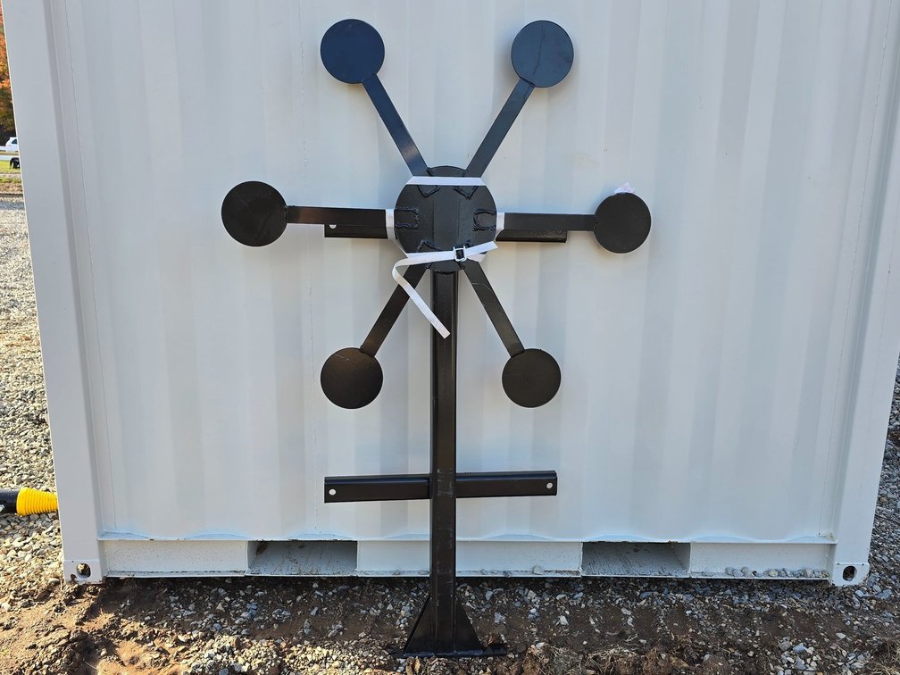 Windmill Shaped Shooting Target 