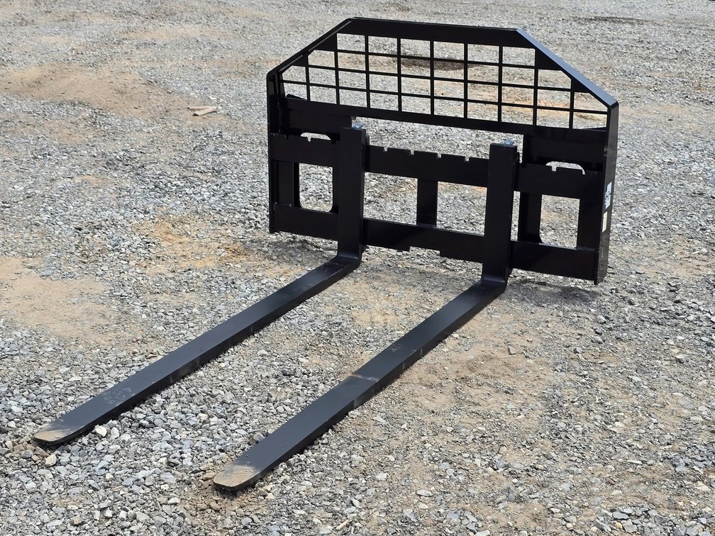 Unused Skid Steer Forks - 60" Forks - Skid Steer Quick Attach