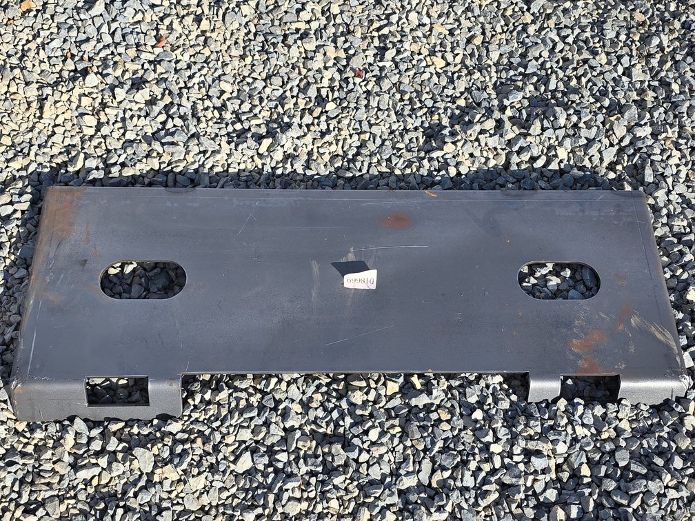 Unused Mounting Plate - Skid Steer Quick Attach 