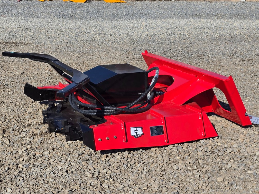 (43") Unused 43" Skid Steer Disc Mulcher - Skid Steer Quick Attach 
