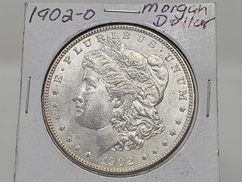 1902-O Morgan Silver Dollar