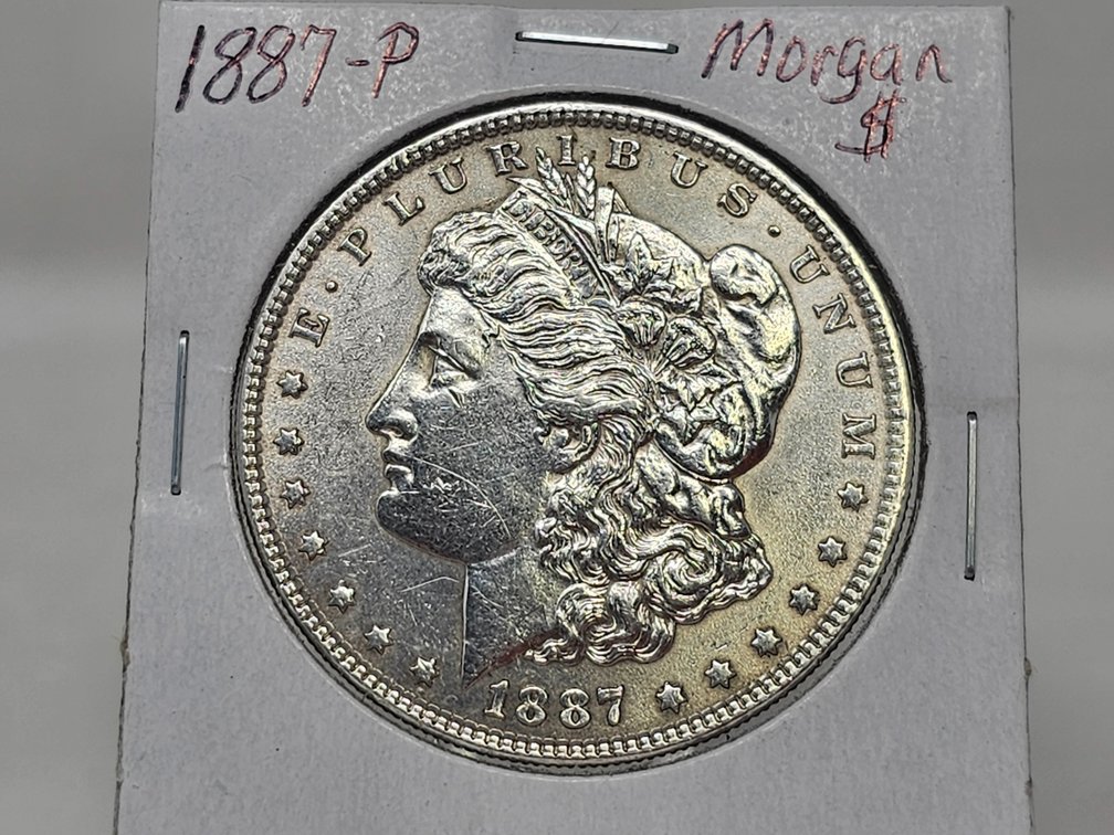 1887 Morgan Silver Dollar