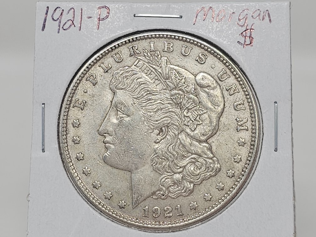 1921 Morgan Silver Dollar
