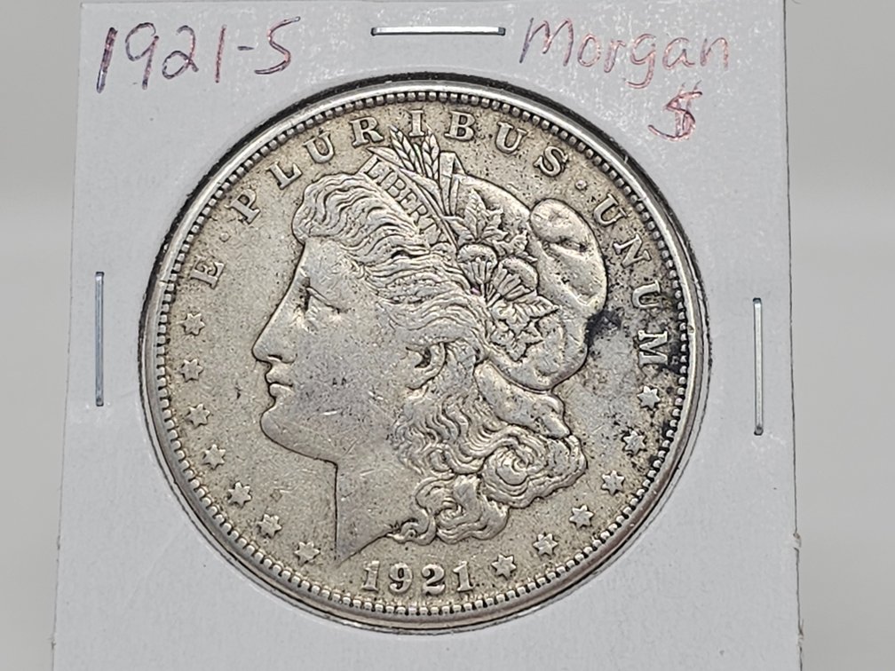 1921-S Morgan Silver Dollar