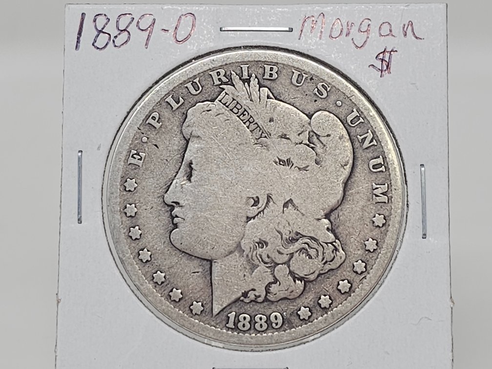 1889-O Morgan Silver Dollar 