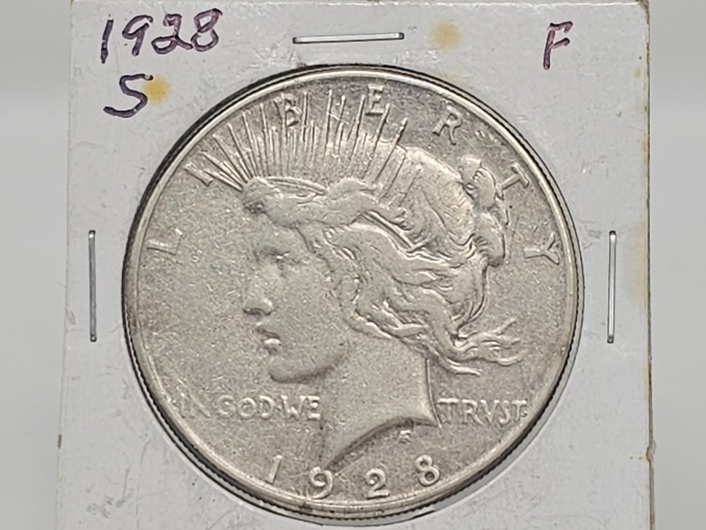 1928-S Silver Peace Dollar