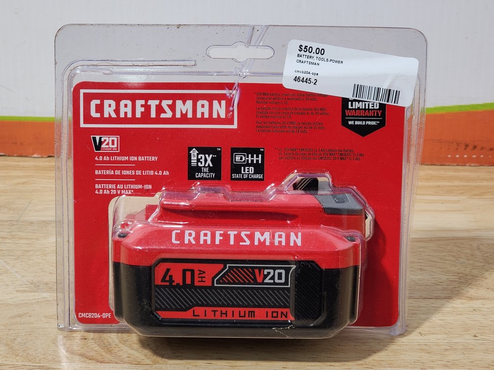 Craftsman V20 4.0ah Battery 