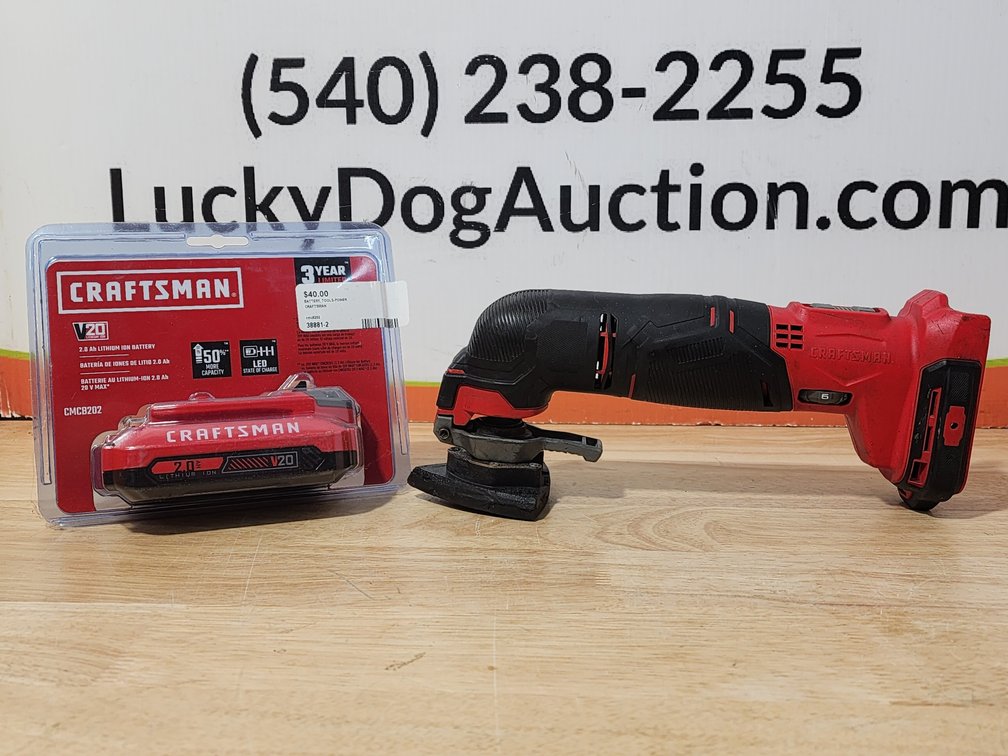 Craftsman V20 Cordless Oscillating Tool - Craftsman V20 2.0ah Battery 