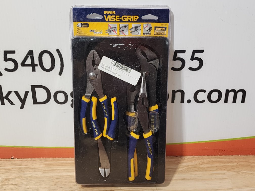 Irwin Vise Grip 4 Piece Pliers Set 
