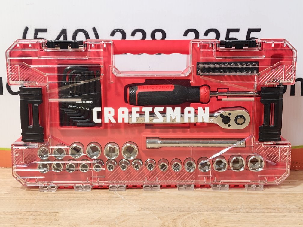 Craftsman 63 Piece 3/8" Drive Mechanics Tool Set