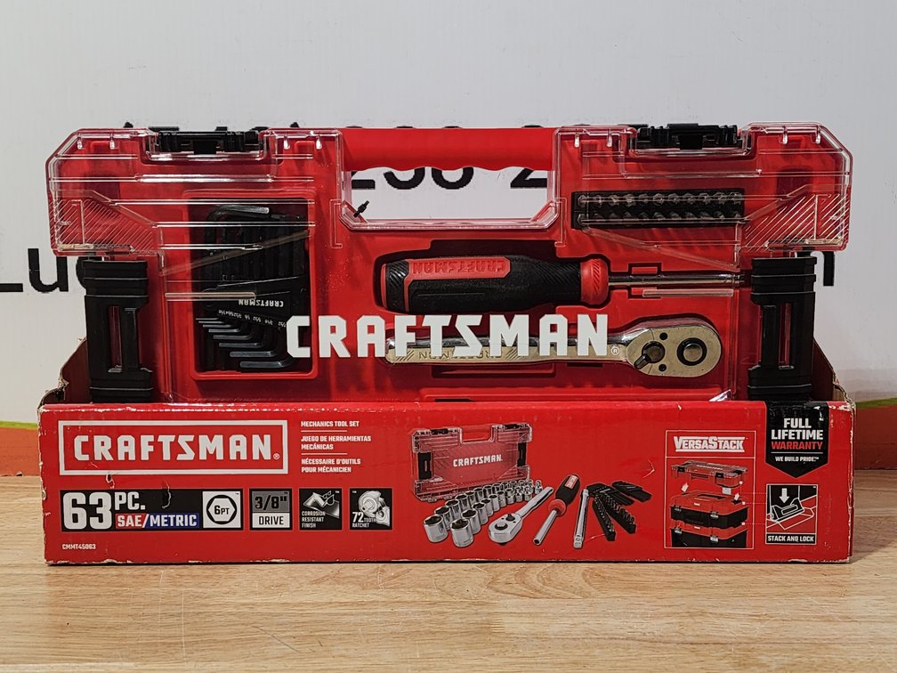 Craftsman 63 Piece 3/8" Drive Mechanics Tool Set