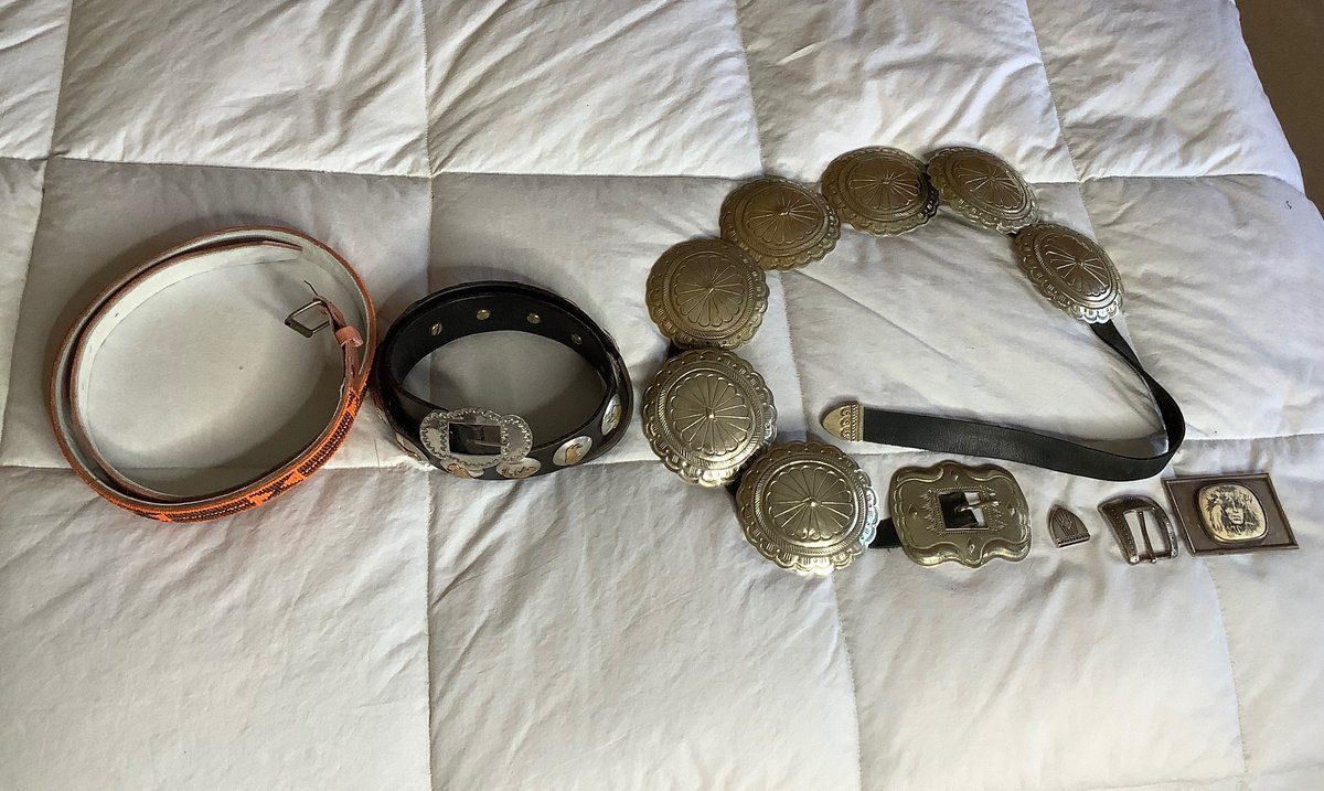 Assorted Western Belts