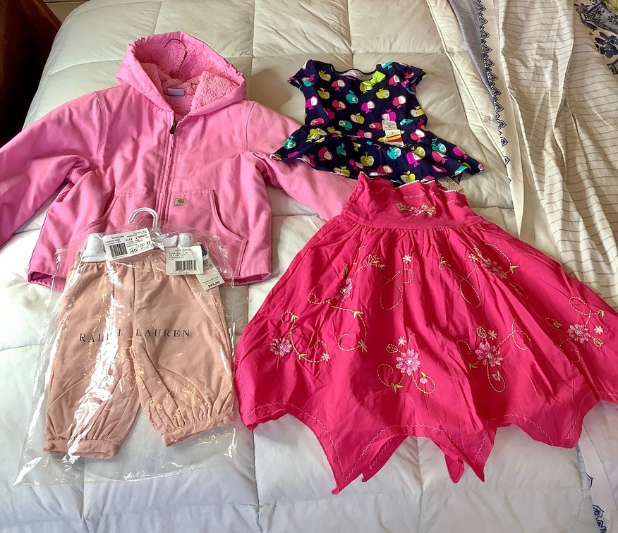 Girl's Clothing, Ralph Lauren, Carhart
