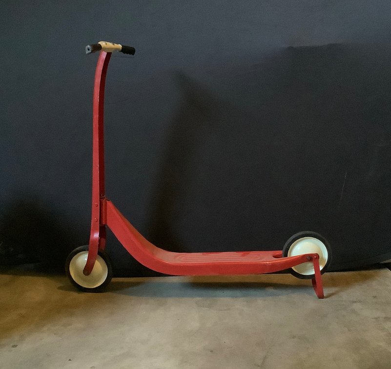 1950s Metal Scooter