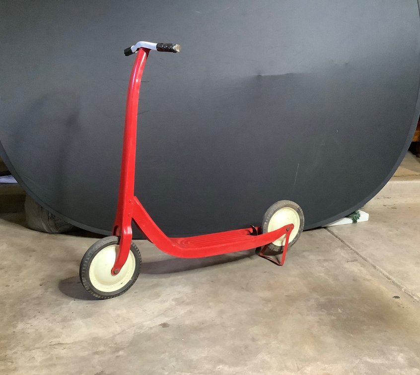 1950s Metal Scooter #2
